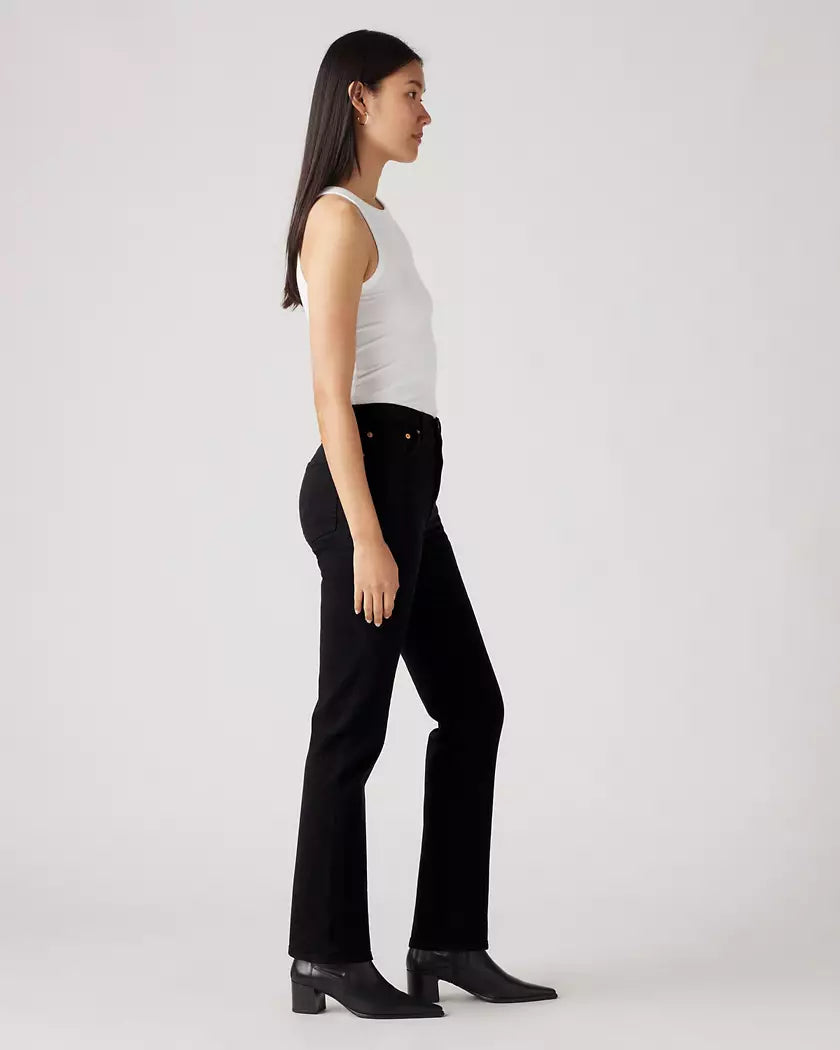 Wedgie Straight- Flash Black
