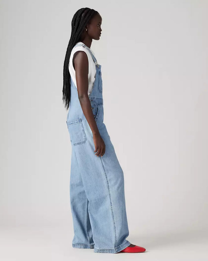 Wide Straight Overalls