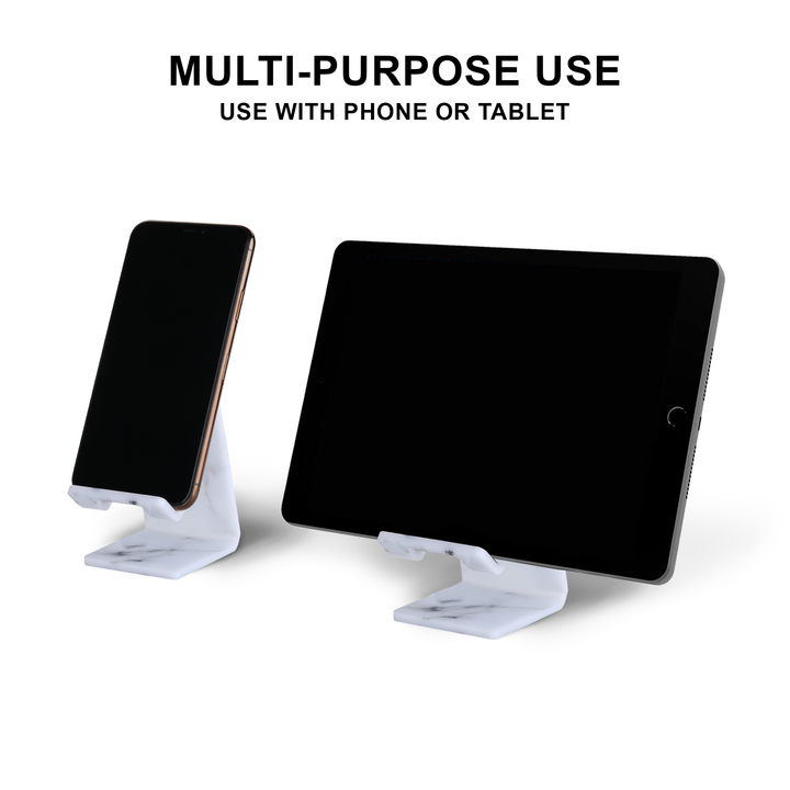 Acrylic Phone Stand - Misty Marble