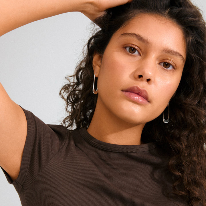 Instant Hoop Earrings