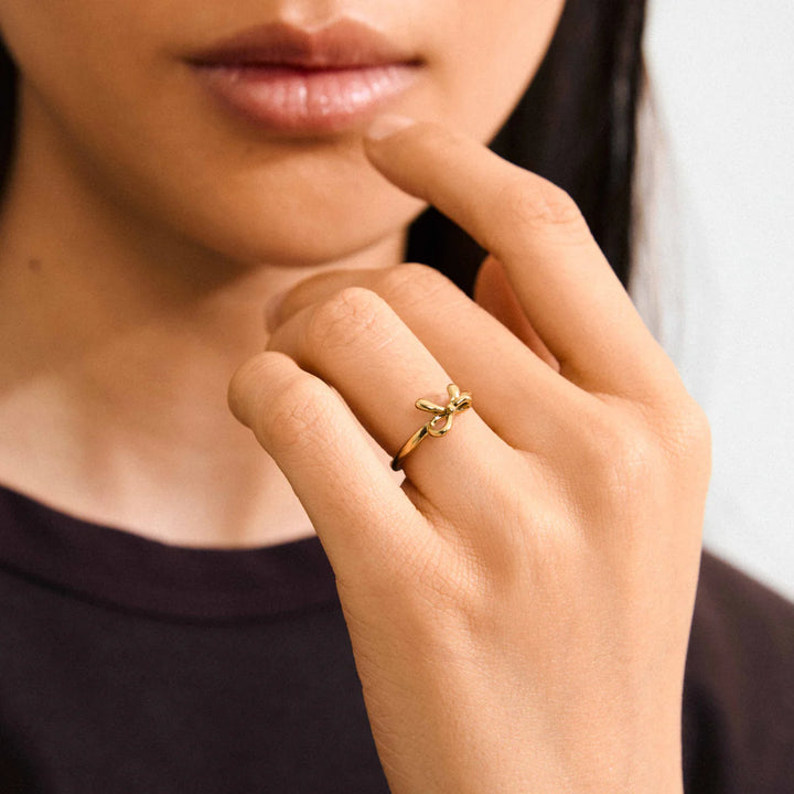 Lulu Stacking Ring- Gold
