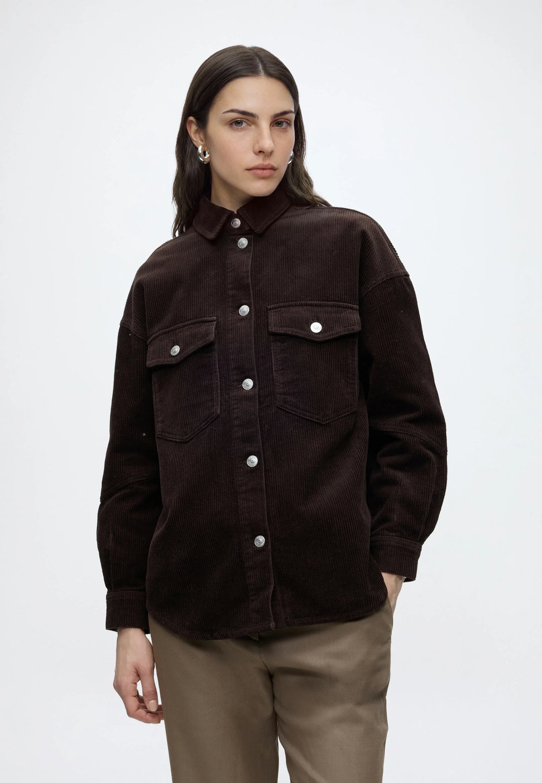 Tiggy Cord Shacket