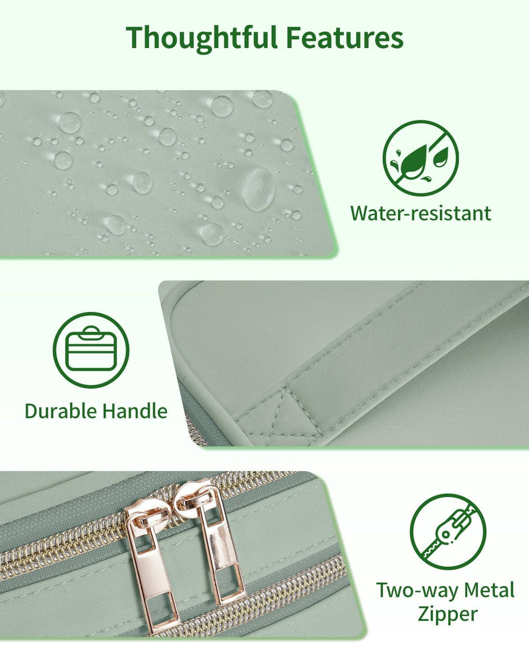 Medium Travel Cosmetic Bag