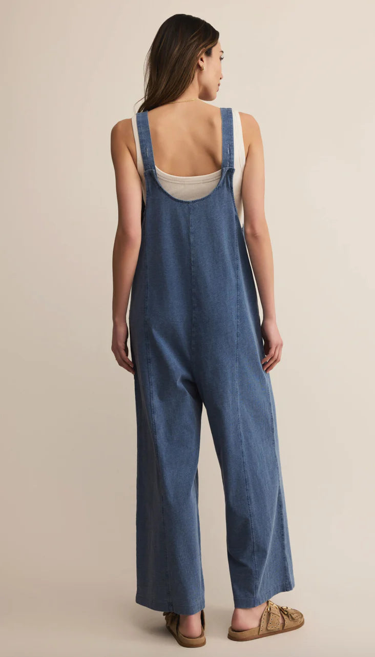 Brasilia Jersey Denim Jumpsuit