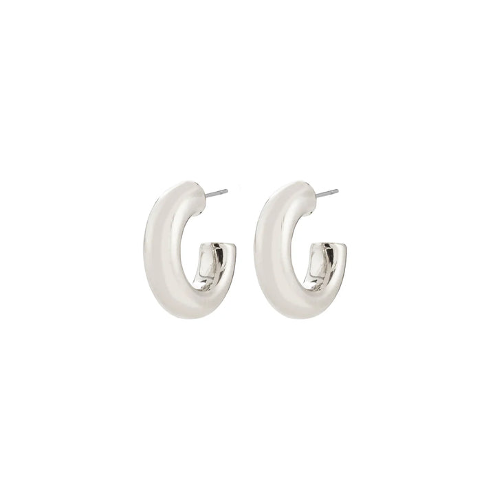 Phase Hoop Earrings- Small