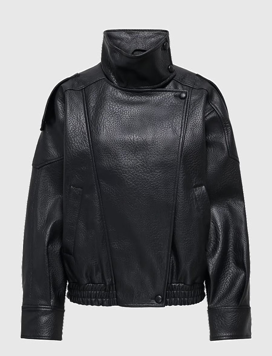Vani Faux Leather Jacket