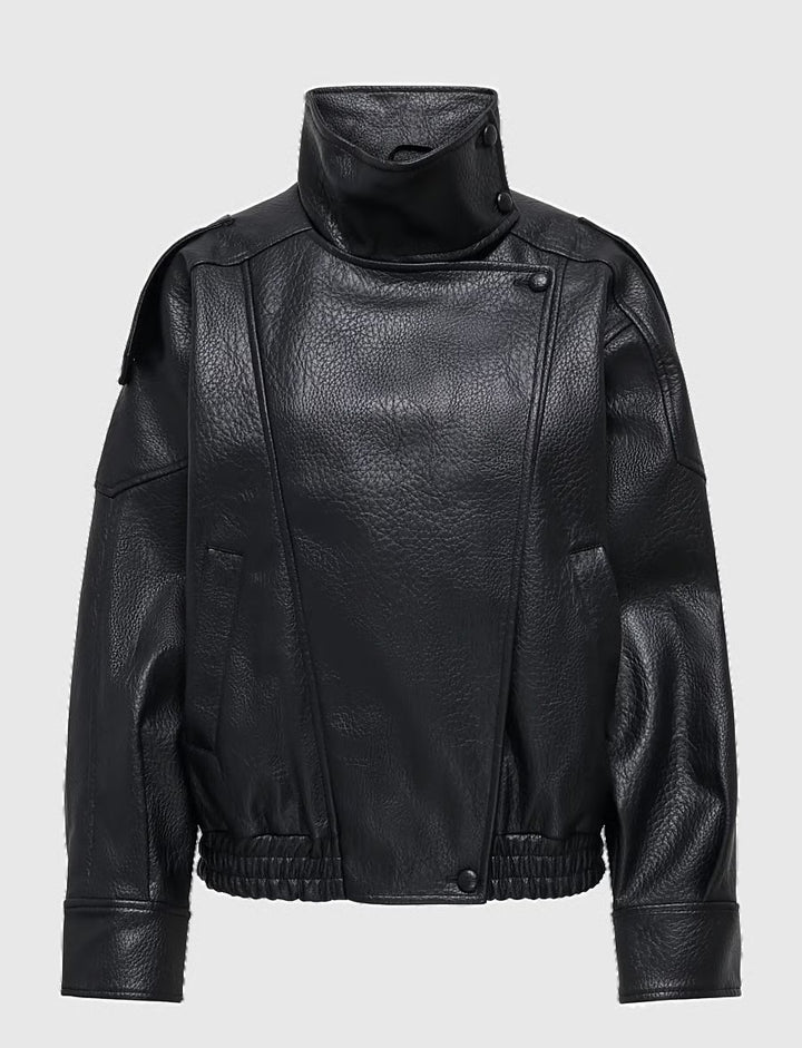 Vani Faux Leather Jacket