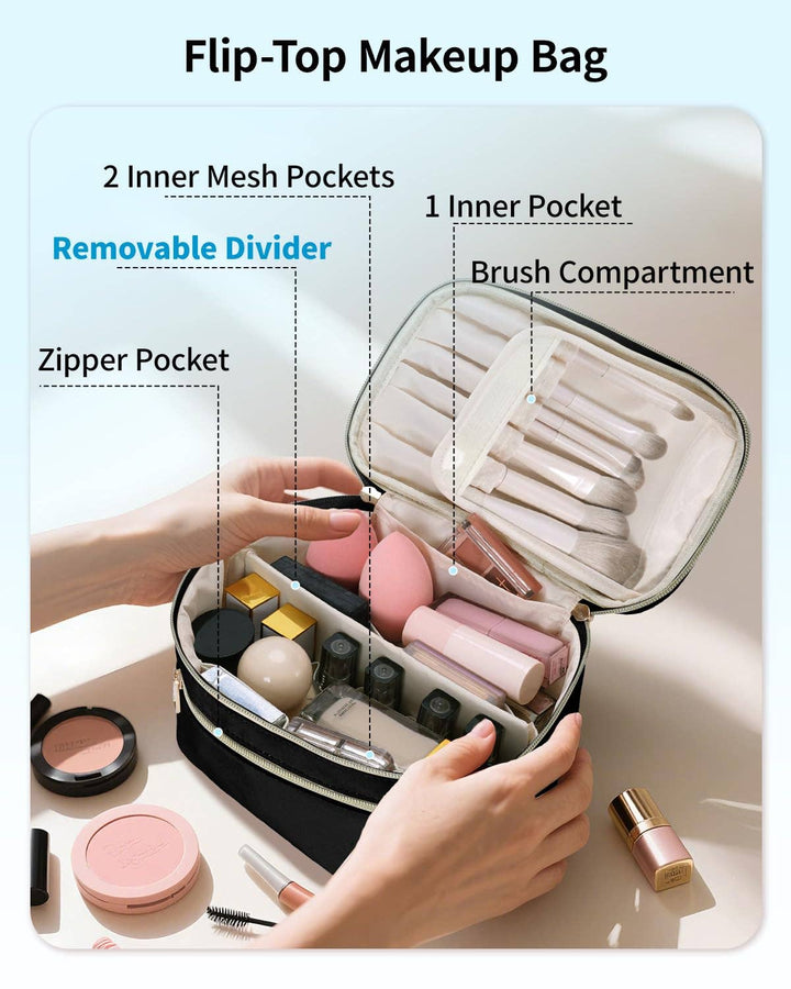 Medium Travel Cosmetic Bag