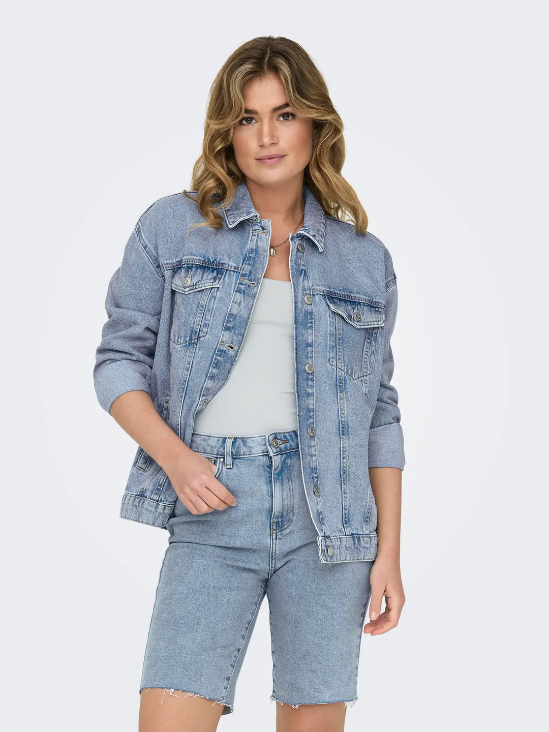 Ocean Oversized Denim Jacket