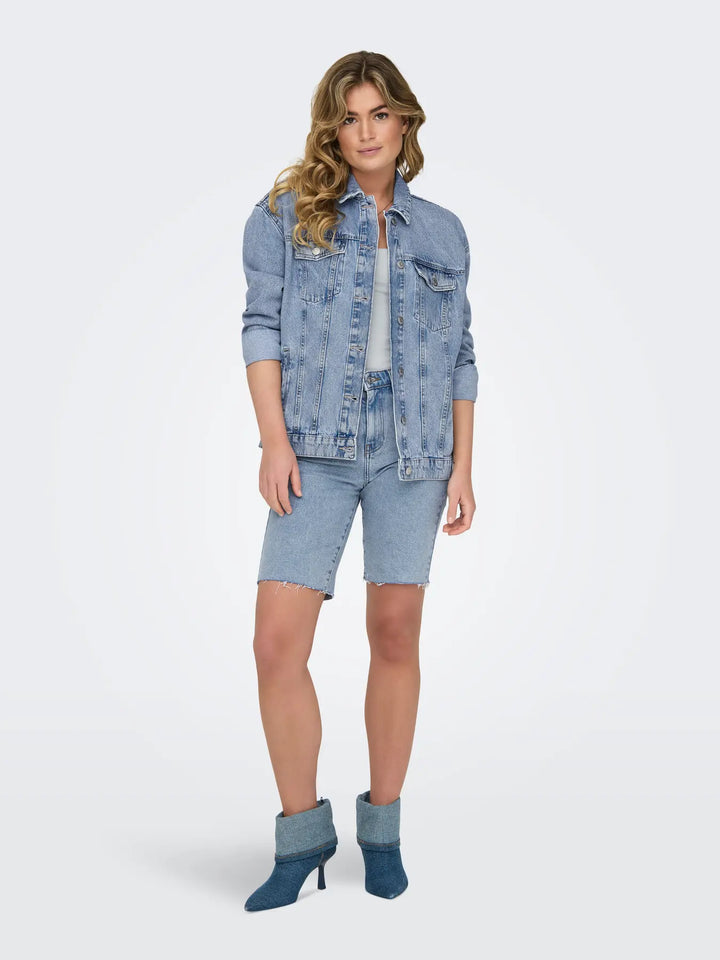 Ocean Oversized Denim Jacket