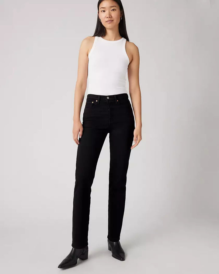 Wedgie Straight- Flash Black