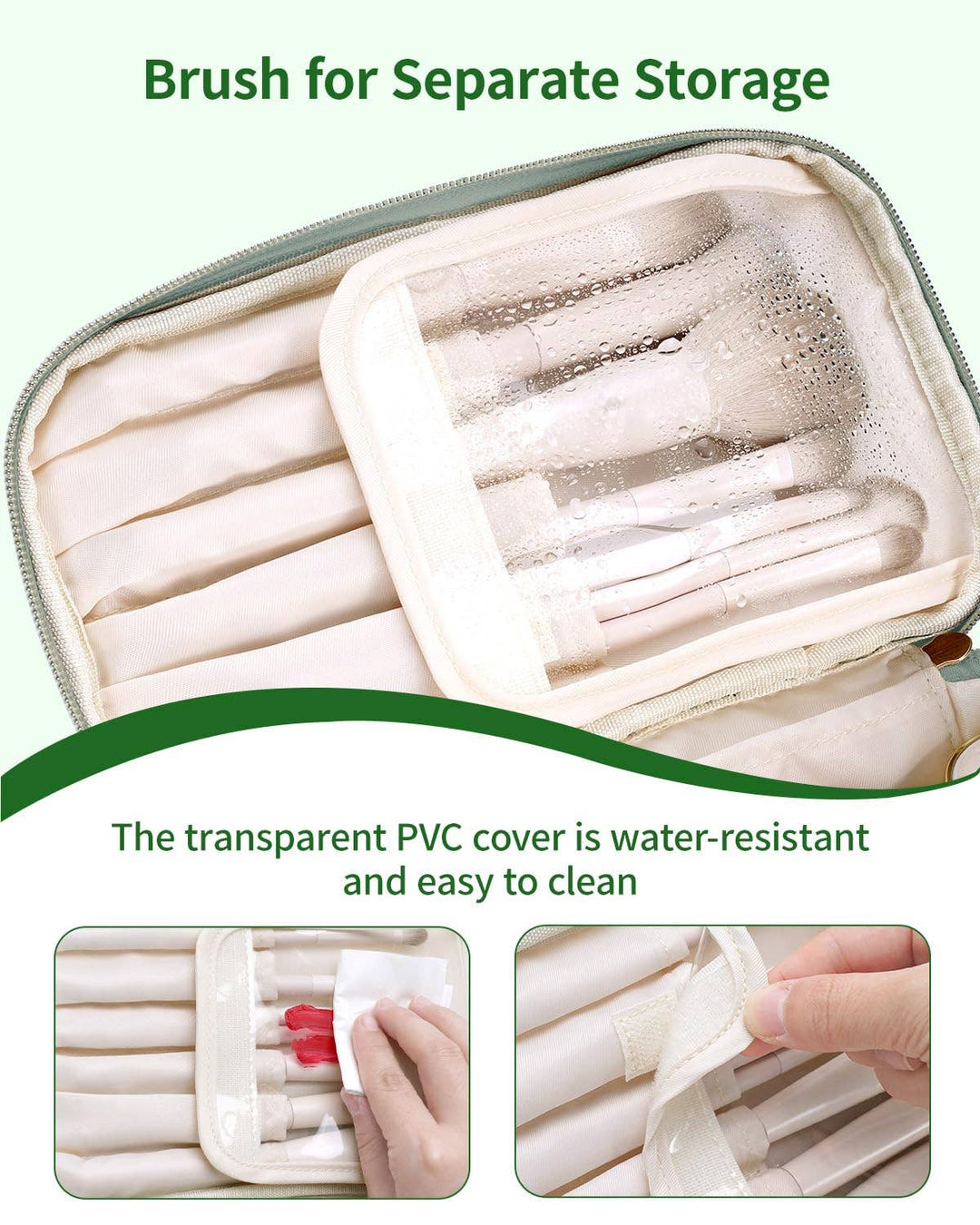 Medium Travel Cosmetic Bag