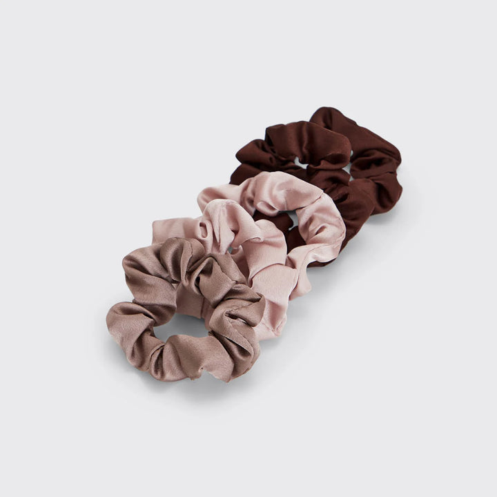 Satin Sleep Scrunchies- 5pc