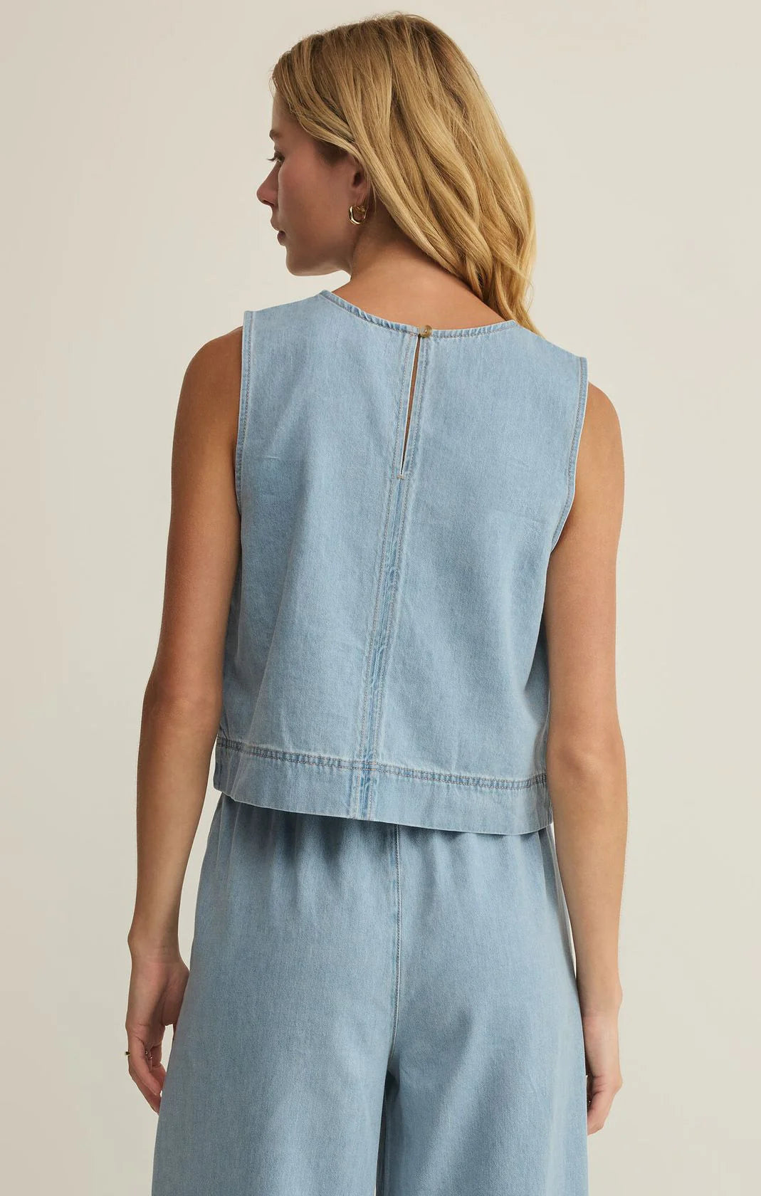 Sun Seeker Denim Tank