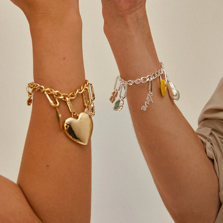 Charms Carabiner -Gold Plated