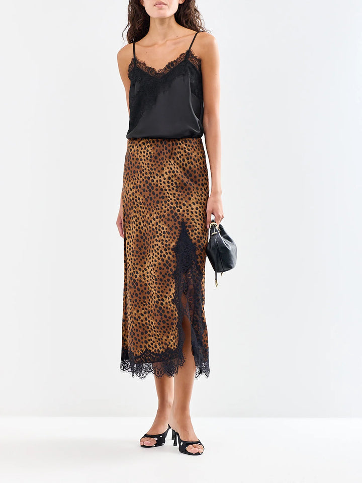 Menu Long Lace Skirt