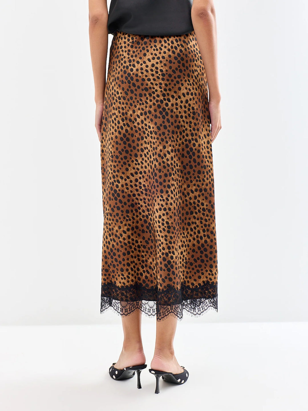 Menu Long Lace Skirt