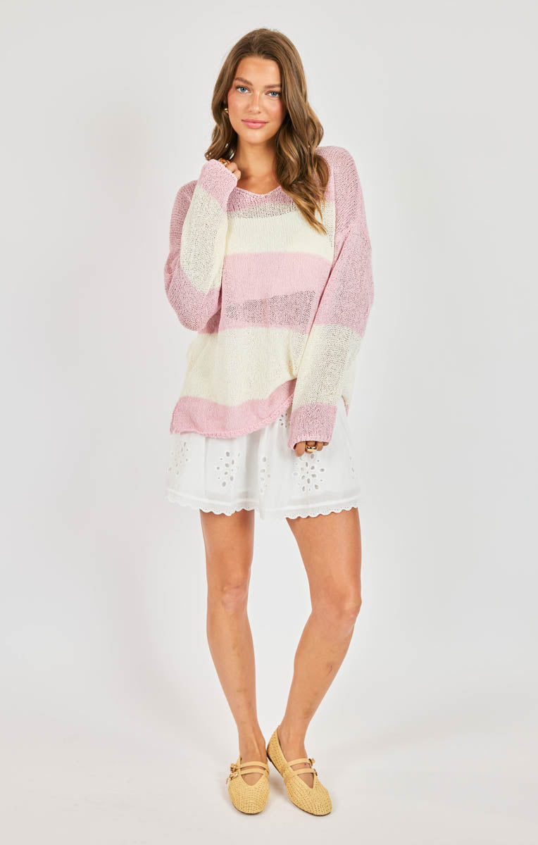Helen Stripe Sweater