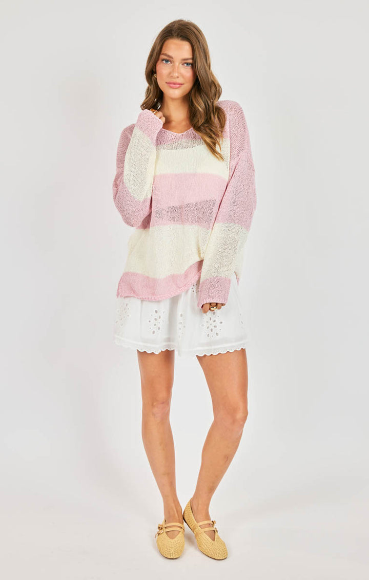 Helen Stripe Sweater