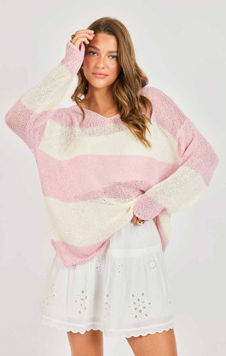 Helen Stripe Sweater