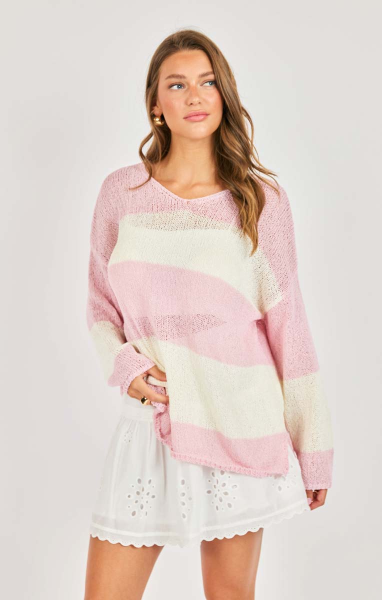Helen Stripe Sweater
