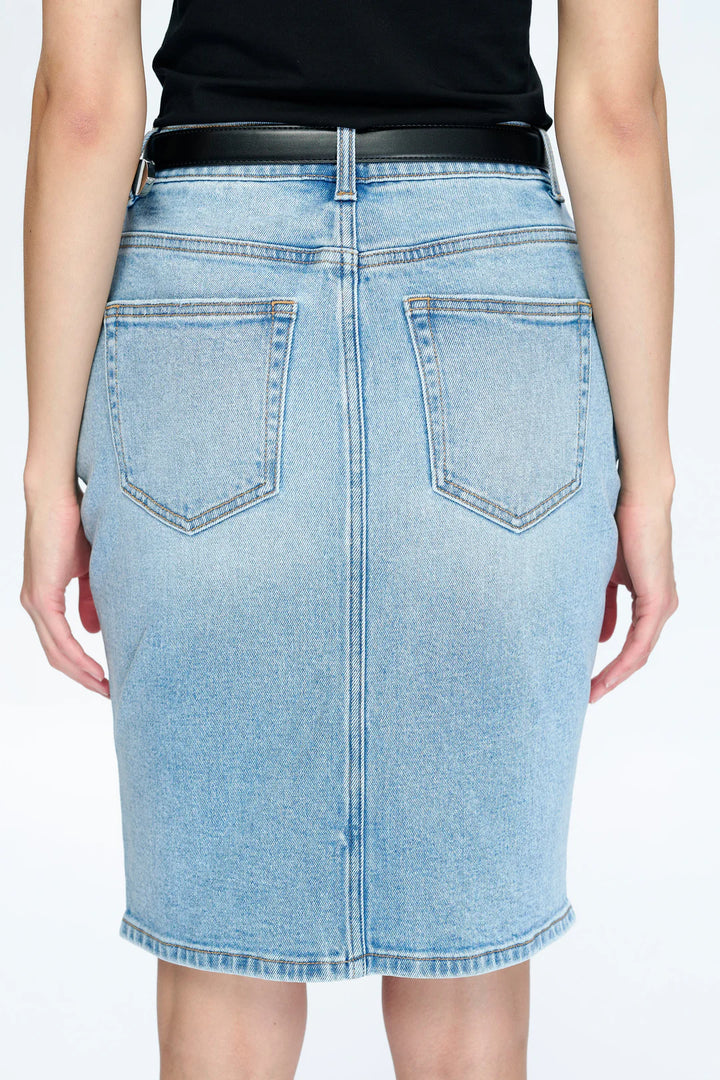 Tara Midi Slit Skirt