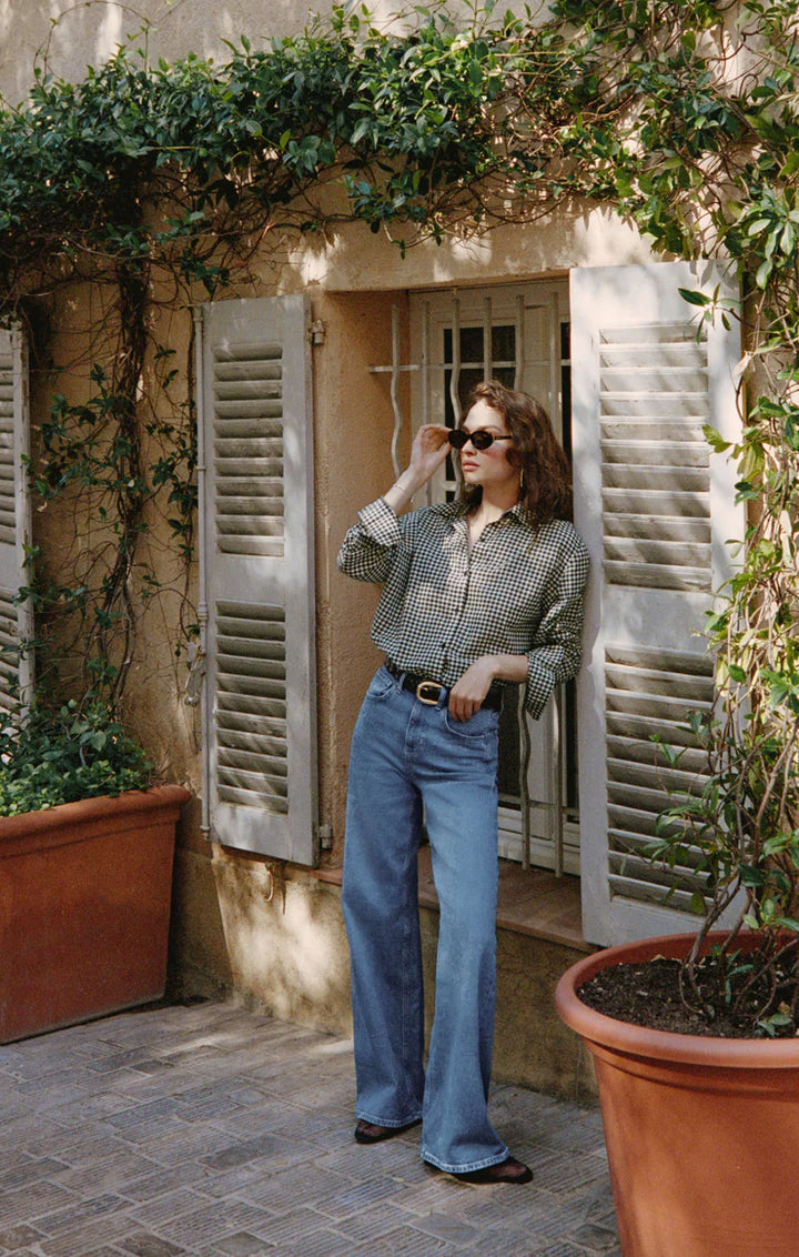 Seaport Button Up Top