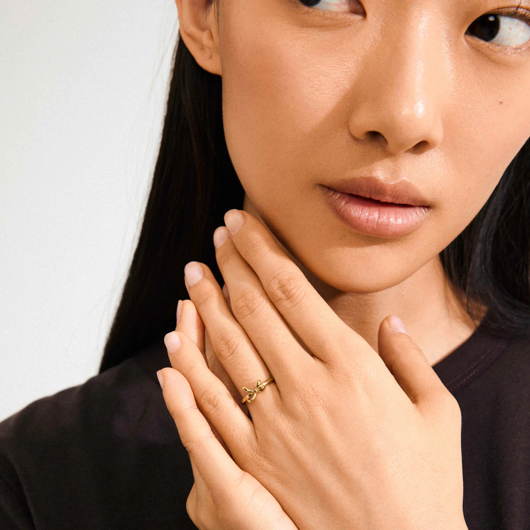 Lulu Stacking Ring- Gold