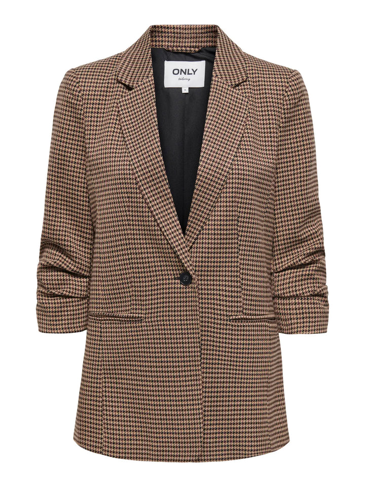 Lettie Life Check Blazer