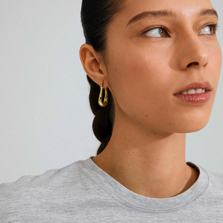 Unfold Hoop Earrings