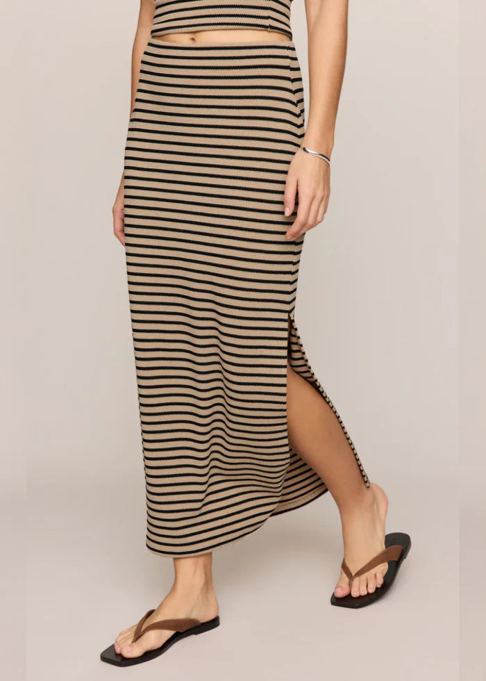 Ainslie Stripe Midi Skirt