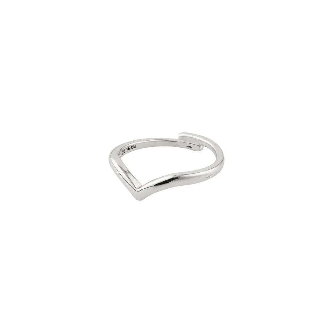 Lulu Stacking Ring- Silver