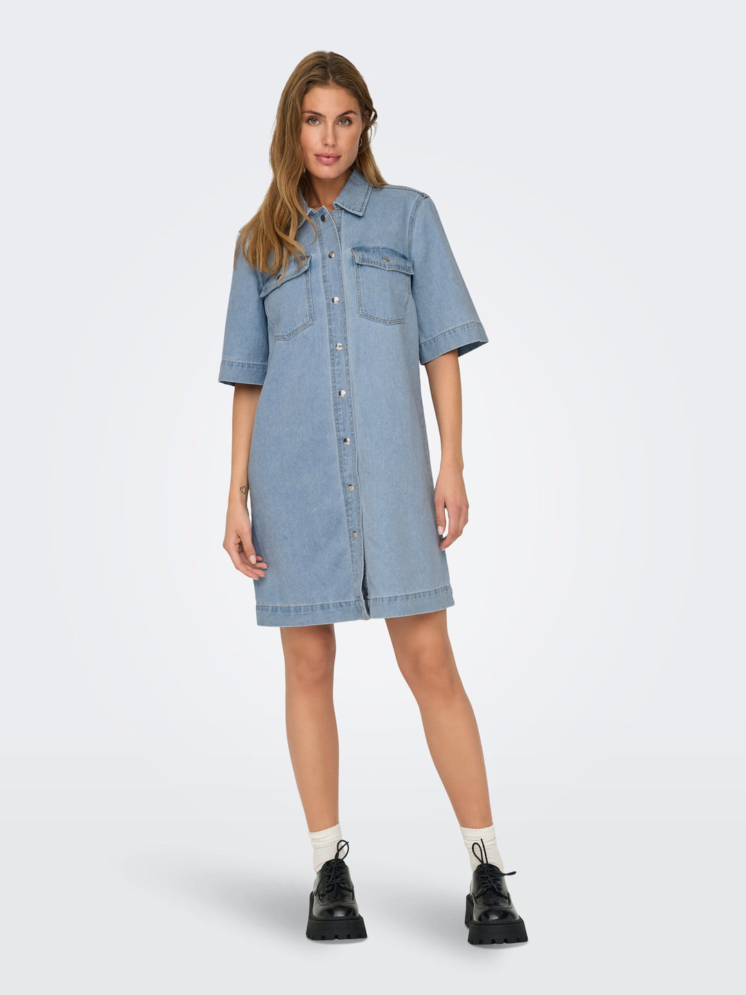 Belle Button Dress