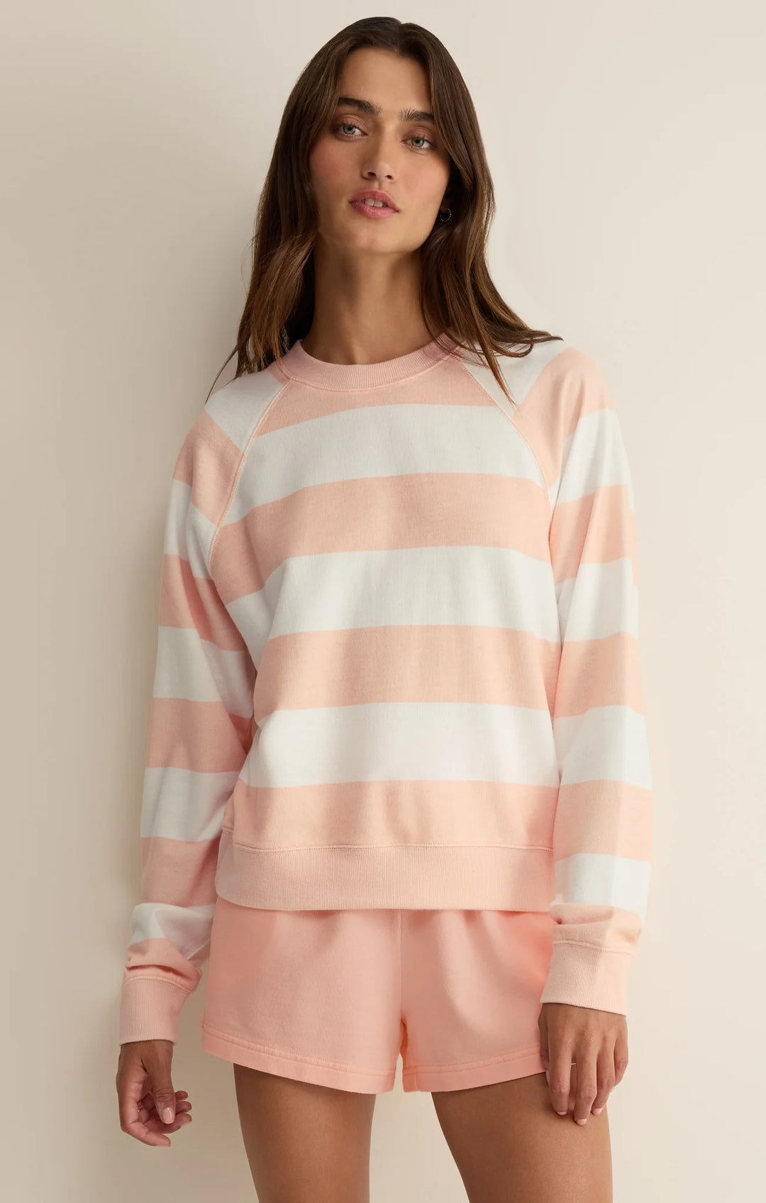 Saldana Striped Sweatshirt