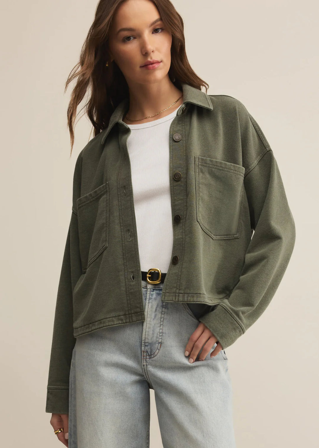All Day Cropped Jacket