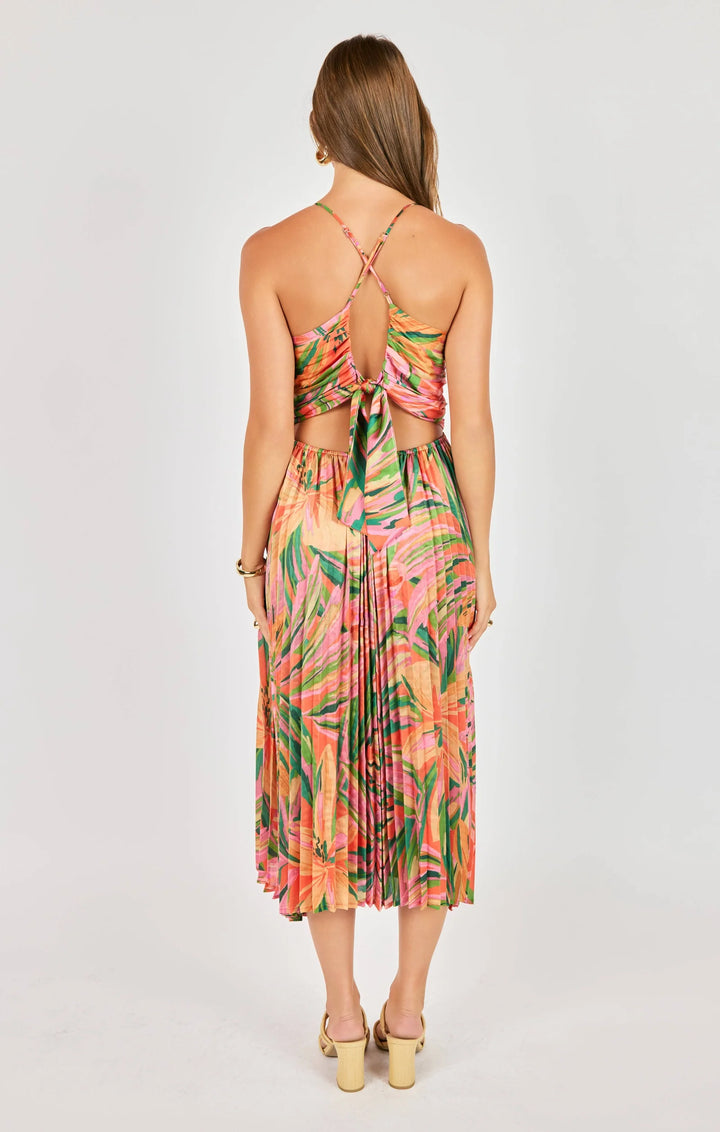 Sunset Ridge Pleated Dress