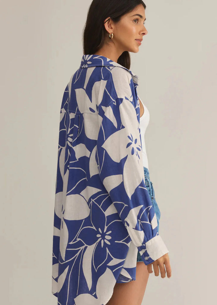 Tomas Madero Leaf Button Up