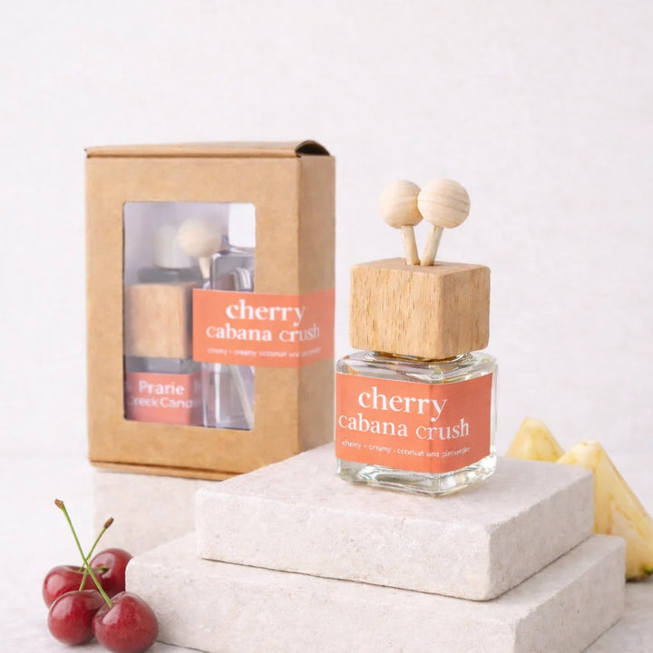 Cherry Cabana: Car Clip Diffuser