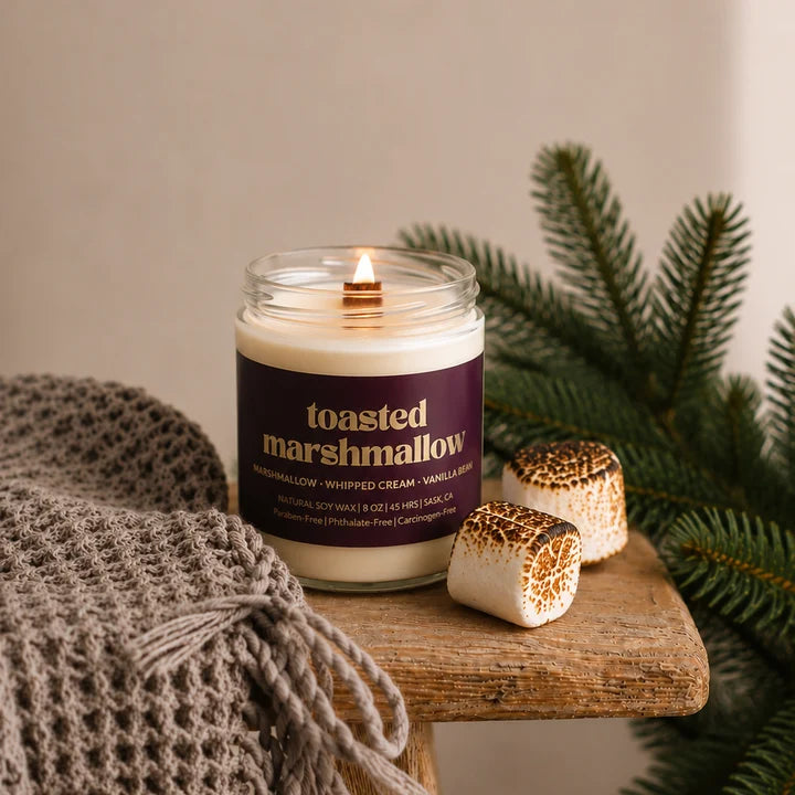 Toasted Marshmallow Candle- 8 oz