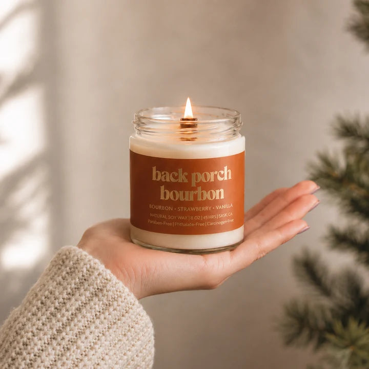 Back Porch Bourbon Candle - 8oz