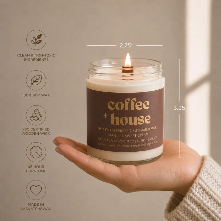 Coffee House Candle - 8 oz