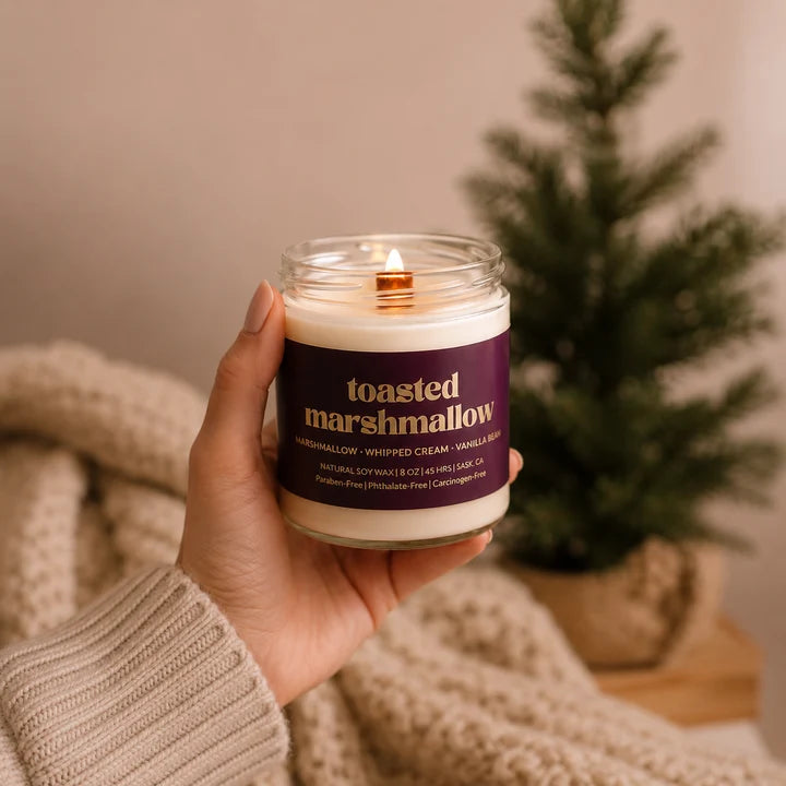 Toasted Marshmallow Candle- 8 oz