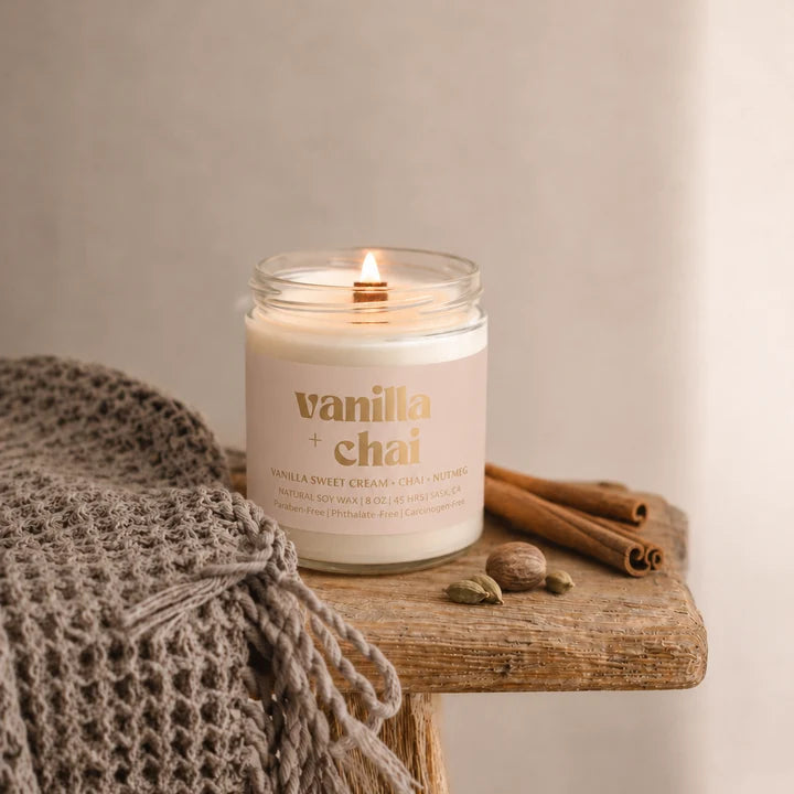 Vanilla Chai Candle - 8oz