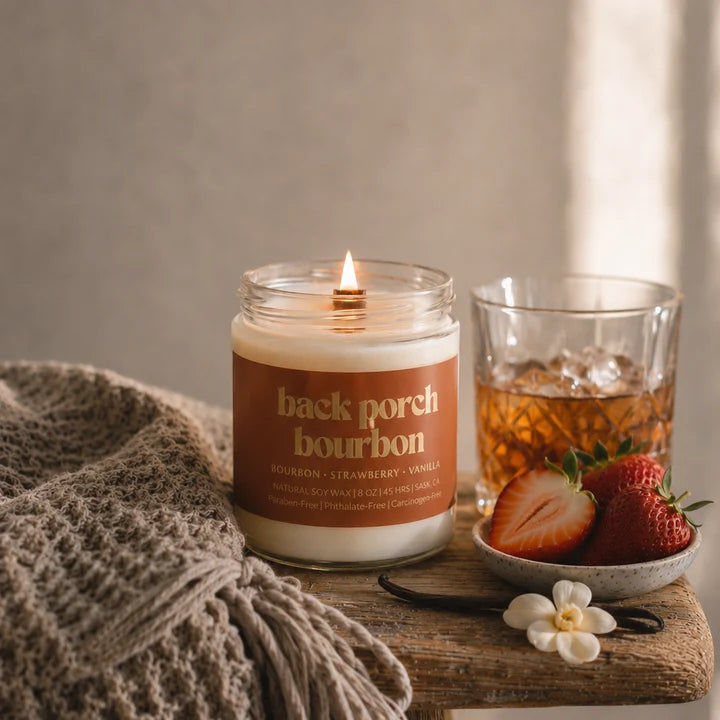 Back Porch Bourbon Candle - 8oz
