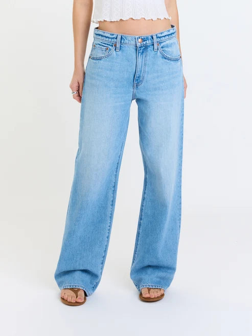 2K Midrise Relaxed Baggy Denim - Pulse