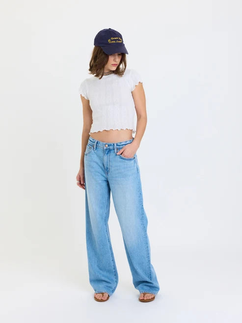 2K Midrise Relaxed Baggy Denim - Pulse
