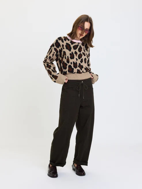 Villa Drawstring Barrel Pant