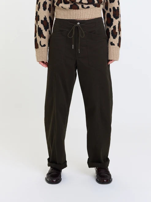 Villa Drawstring Barrel Pant
