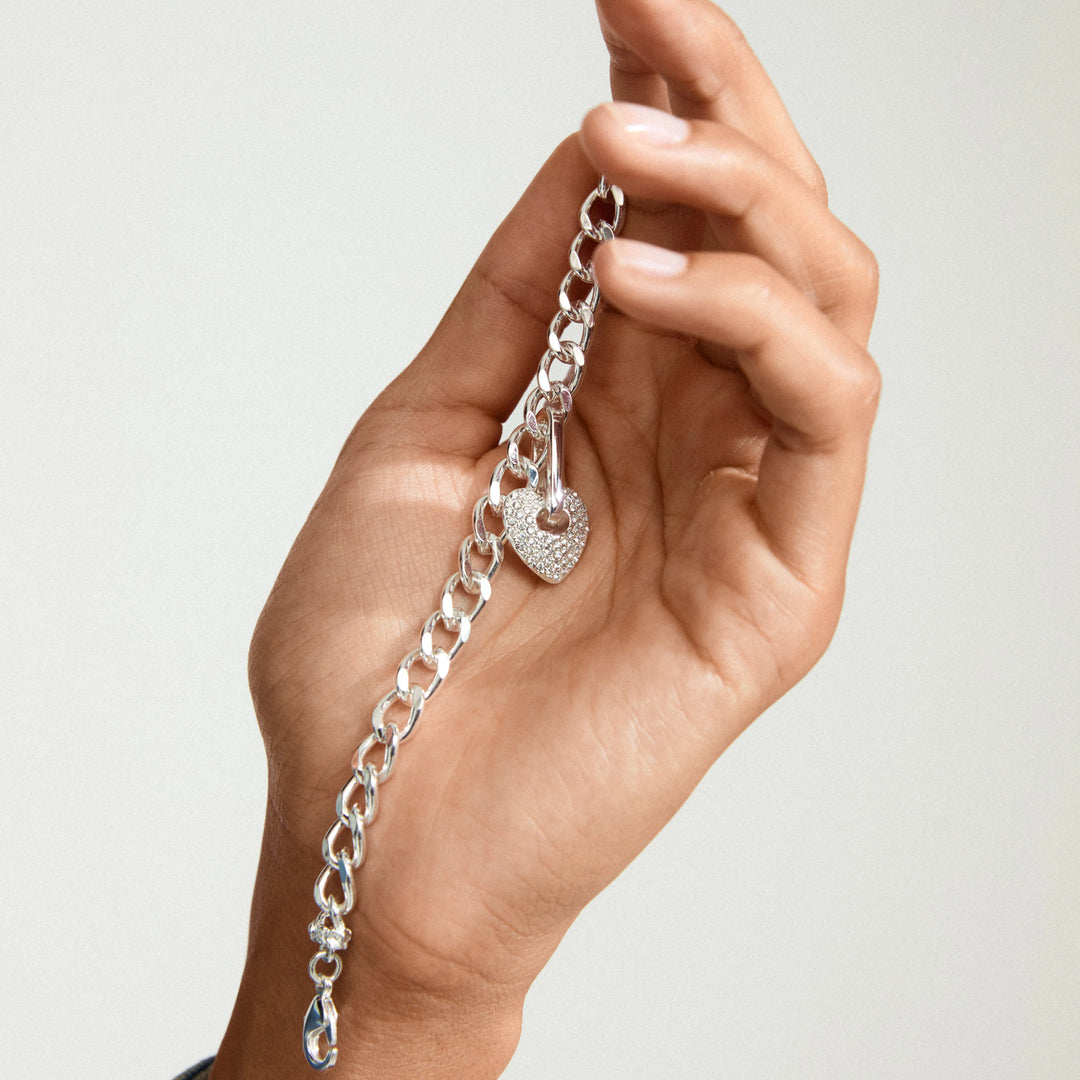 Charms Carabiner -Silver Plated