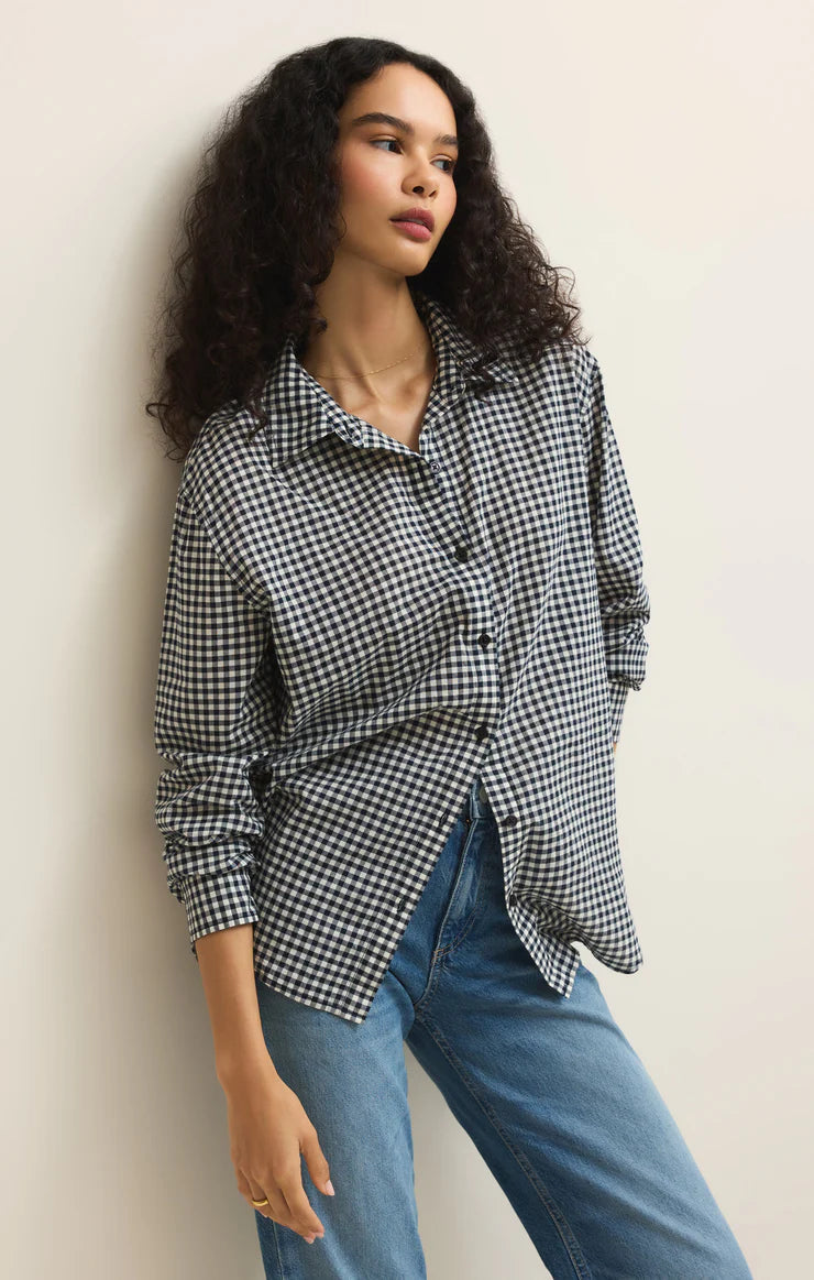 Seaport Button Up Top